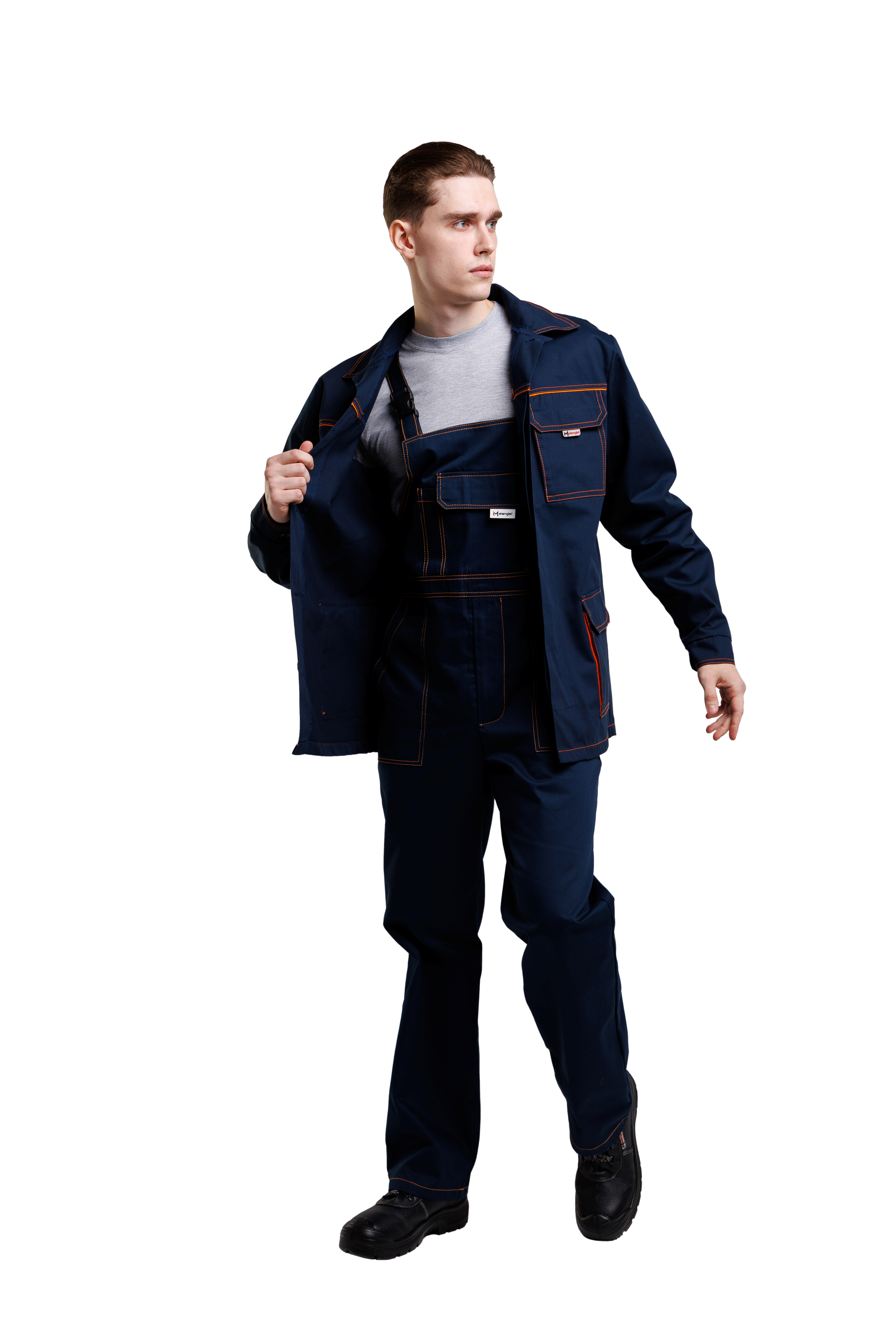 Костюм Байкал, куртка+п/к темно-синий