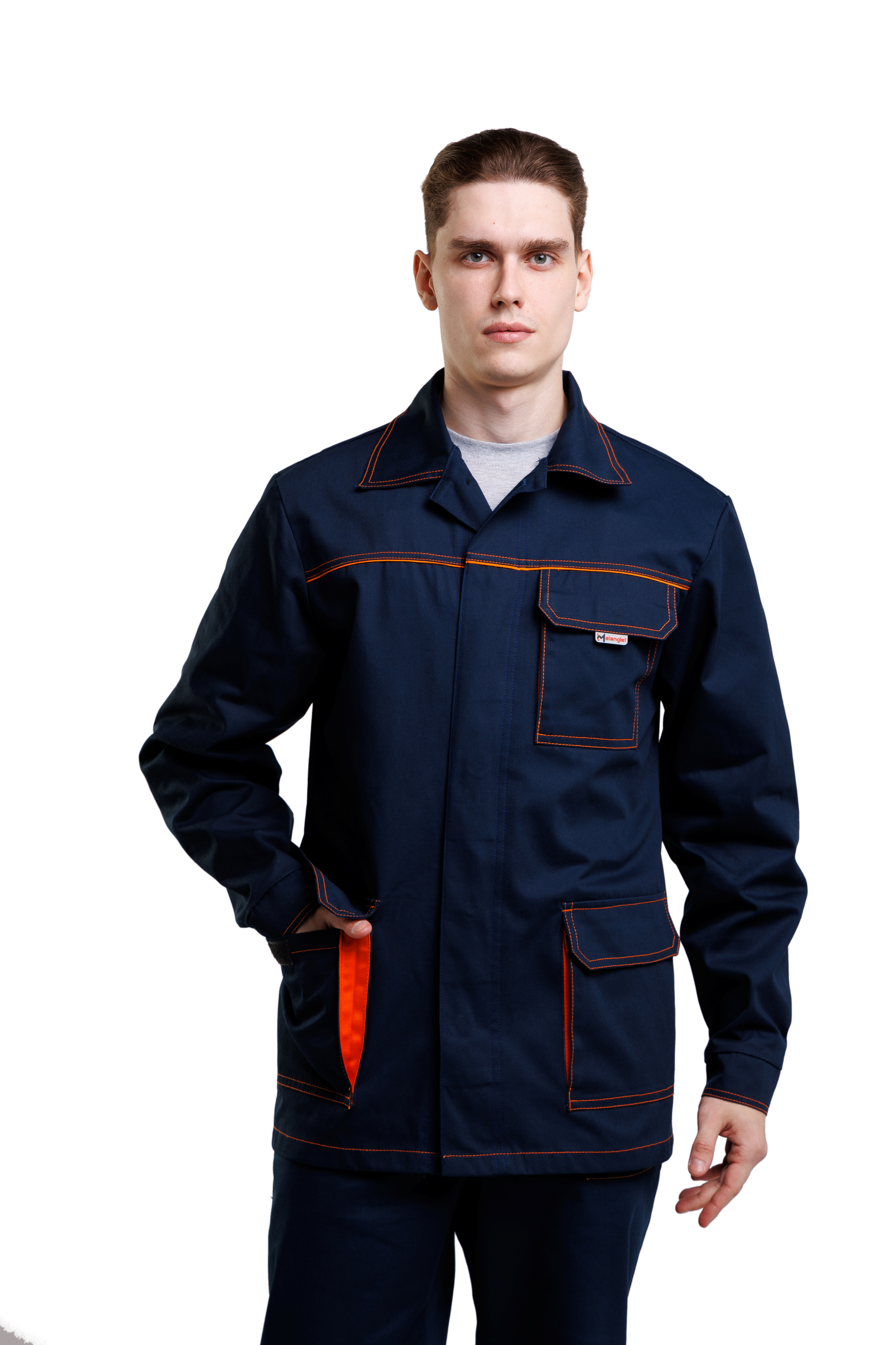 Костюм Байкал, куртка+брюки (темно-синий)