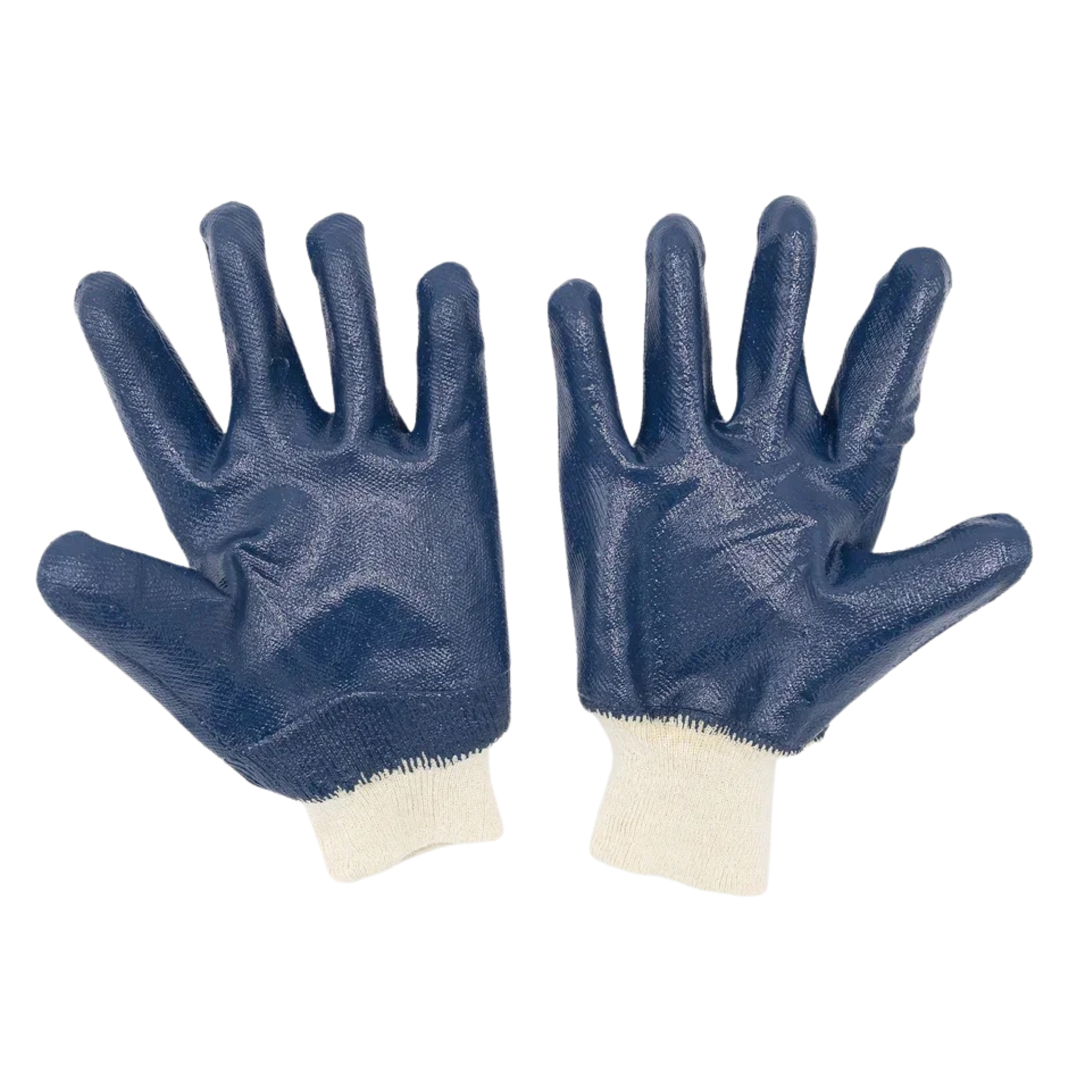 Перчатки MLG хб с полным нитриловым покрытием NC5111, манжет резинка