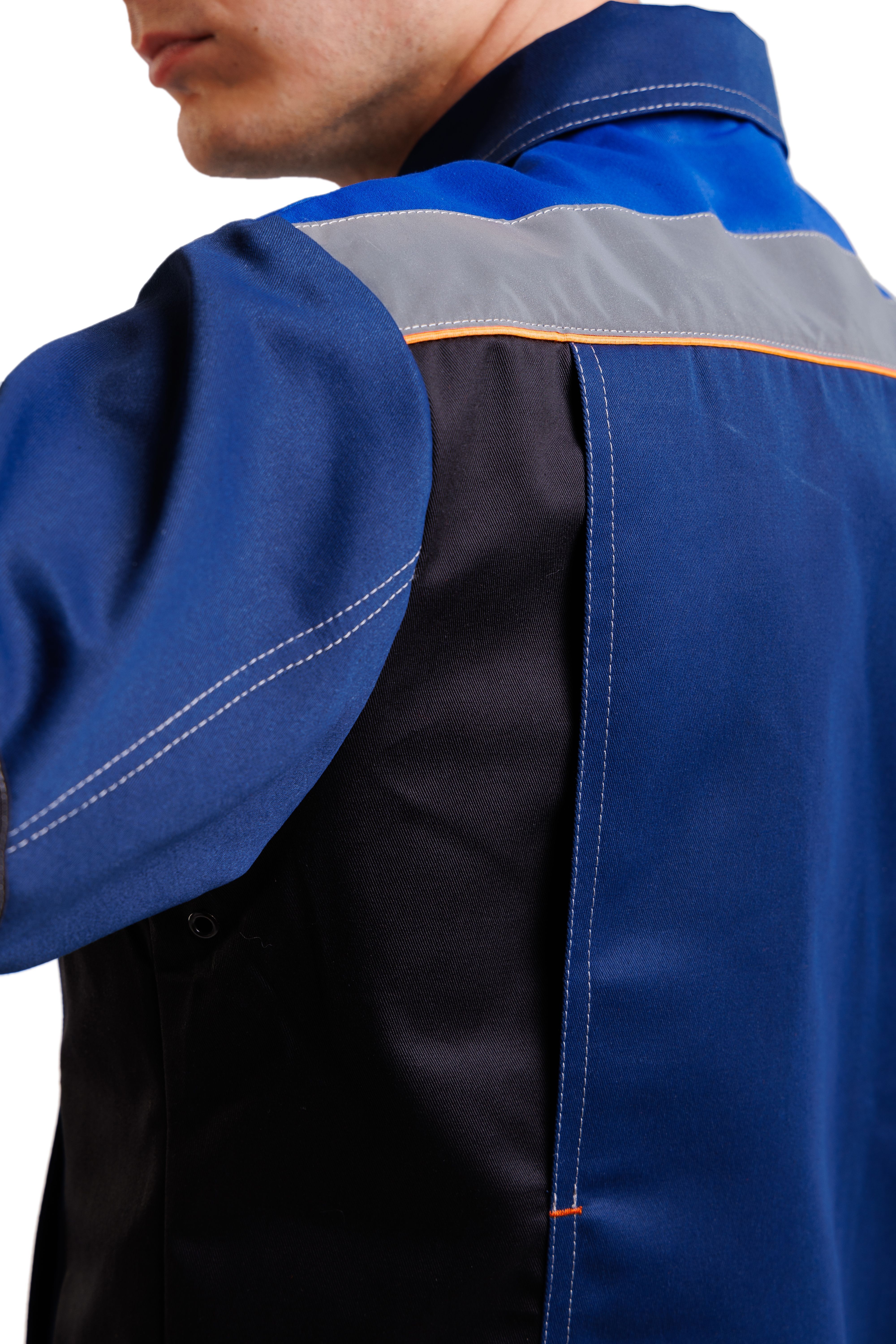 Костюм Кан, куртка+брюки сине-черный