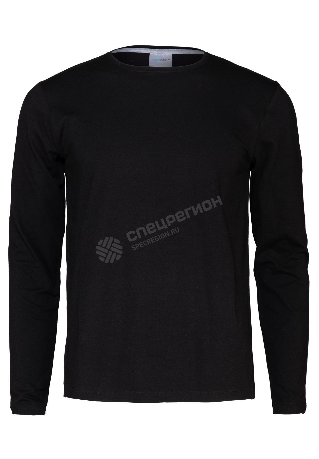 Футболка мужская /женская арт 35, цвет черный длинный рукав