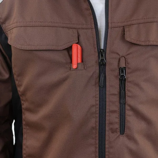 Куртка BRODEKS KS202, коричневый/черный