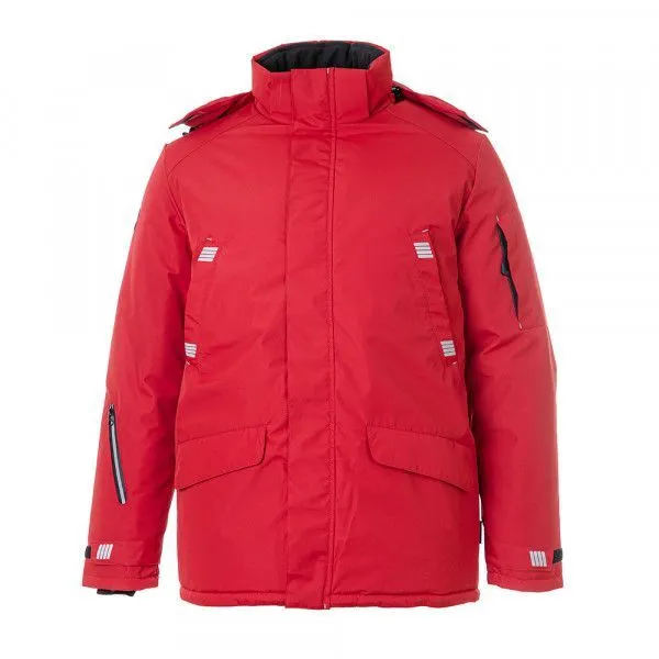 Куртка-парка зимняя BRODEKS KW204, красный