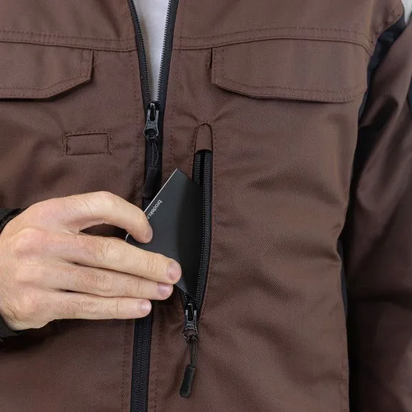 Куртка BRODEKS KS202, коричневый/черный