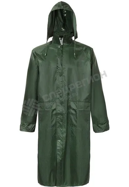 Плащ влагозащитный полиэстр цв. "Зеленый"